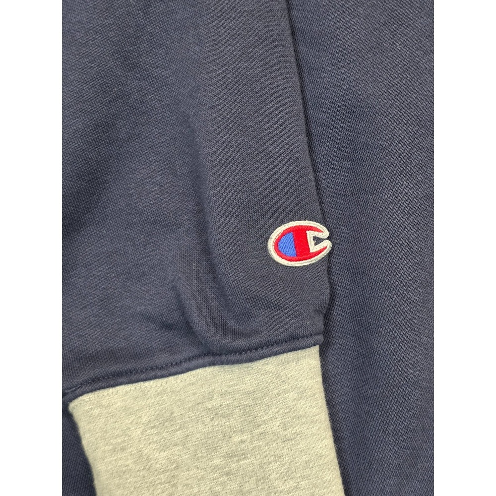 Champion Men's Small Crewneck Sweatshirt Navy Gray 1919 Physical Education Graph - Picture 12 of 12